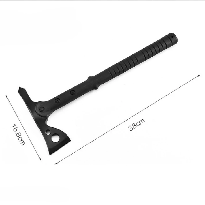 فأس تكتيكي متعدد الوظائف مناسب لمكافحة الحرائق في الهواء الطلق، أداة يدوية متعددة الأغراض لحديقة المنزلية #3