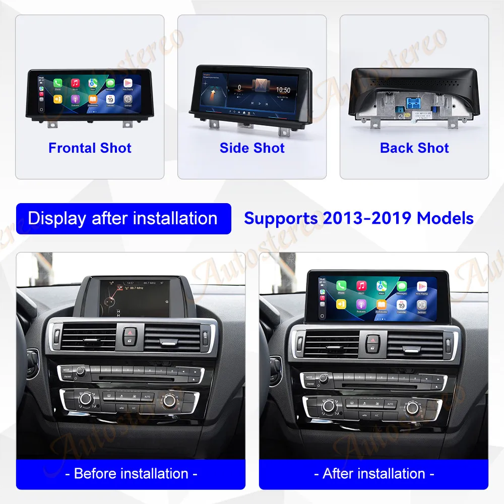 8.8 Android 14 Carplay For BMW 1 Series F20 F21 Car GPS Navigation Auto Stereo Multimedia Player Head Unit Radio Tape Recorder