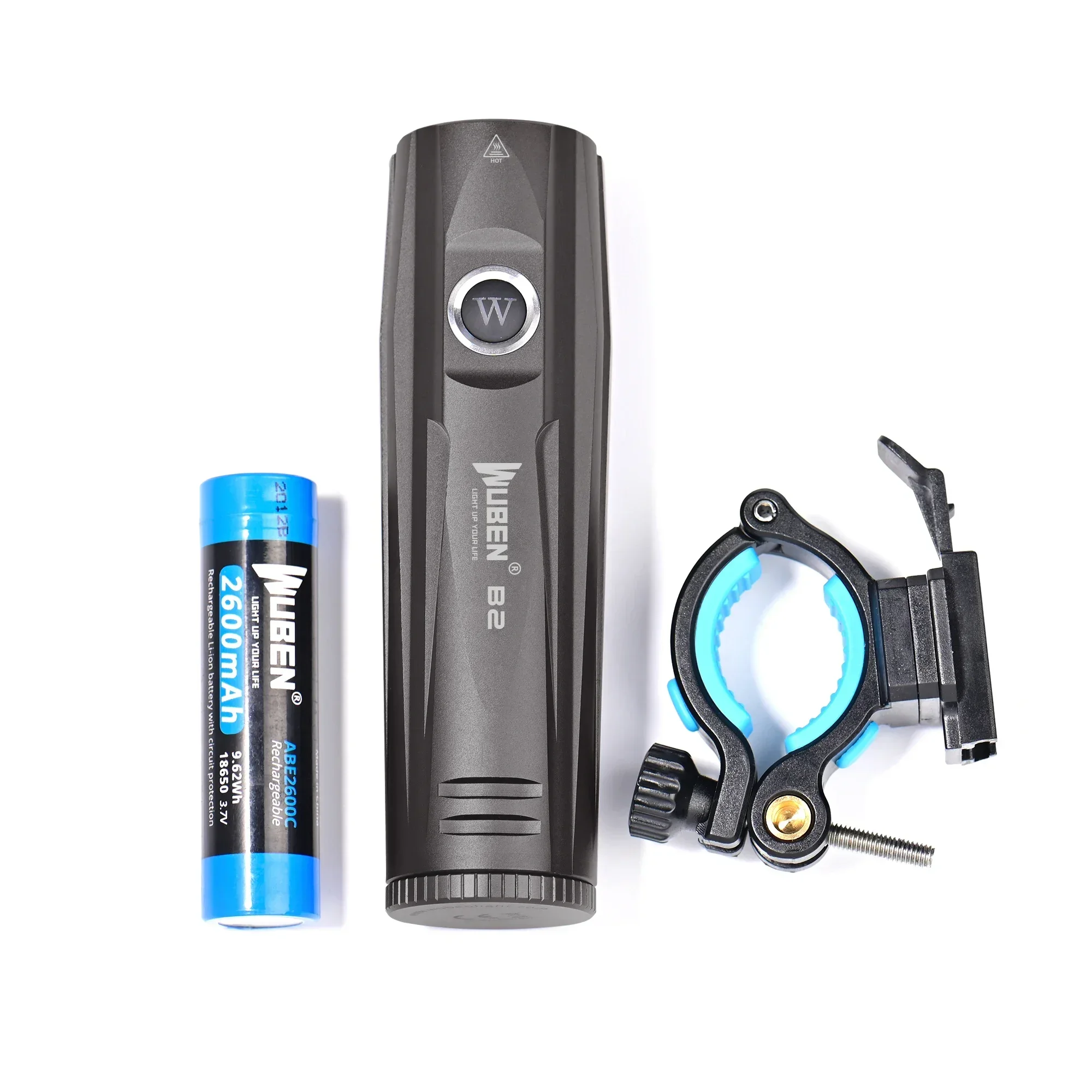 WUBEN B2 Bicycle Light Type-C Rechargeable 1300Lumens 280 meters irradiation distance Night Riding Cycling LED Flashlight