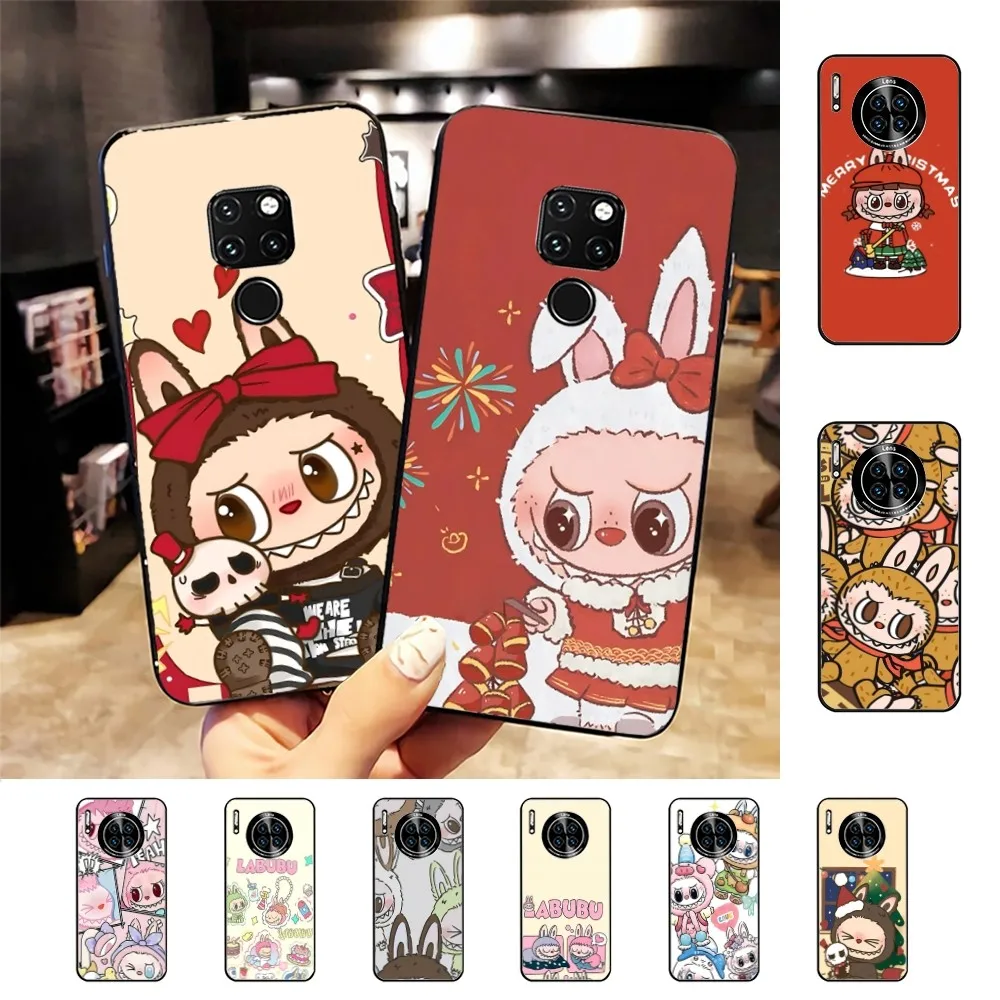 New K-Kawaii Cute L-Labubu Phone Case For Huawei Mate 10 20 30 40 50 lite pro Nova 3 3i 5 6 SE 7 pro 7SE