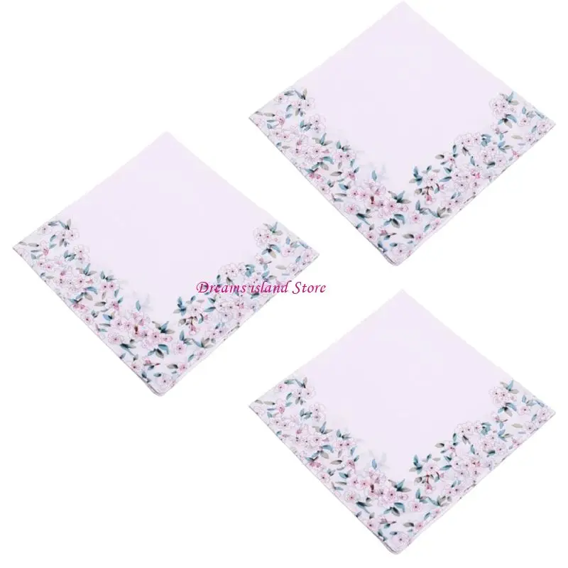 Saputangan saputangan wanita kapas berseru keringat bandana yang dapat digunakan kembali syal leher tipis hx6c