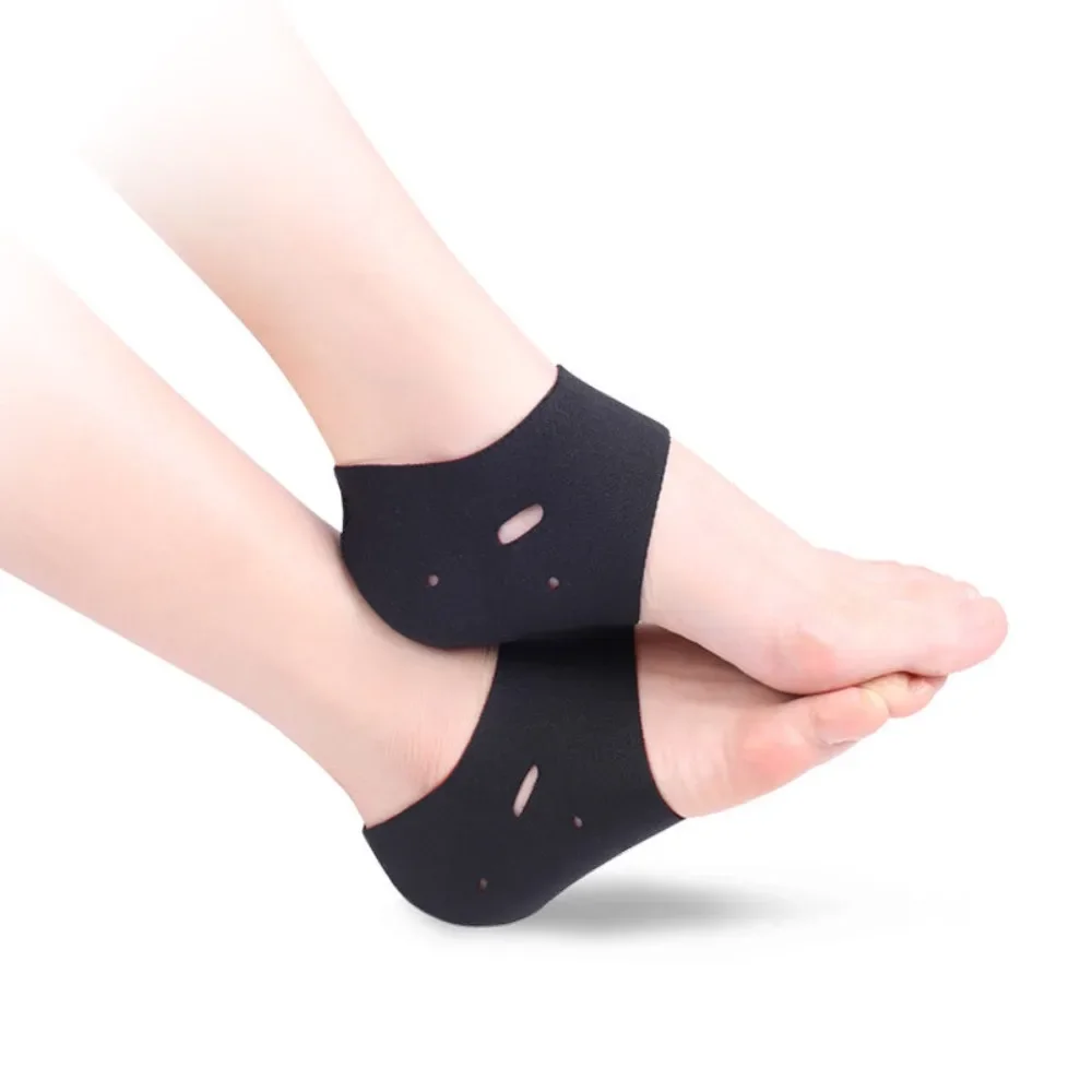 

Portable Perforated Heel Cover Plantar Fasciitis Pain in The Arch of The Foot Chapped Foot Skins Men Women Ankle Warm Heel Cover