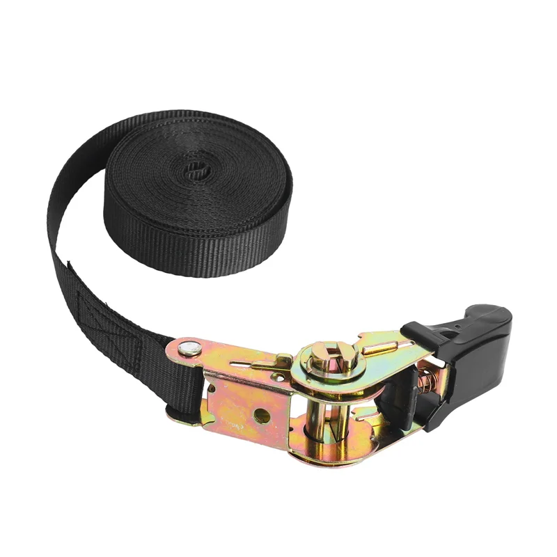 

8 Pack 20 FT Ratchet Tie Downs Straps 6M X25mm Endless Ratchet Strap Heavy Duty Cam Buckles Strap For Motorcycles,Car