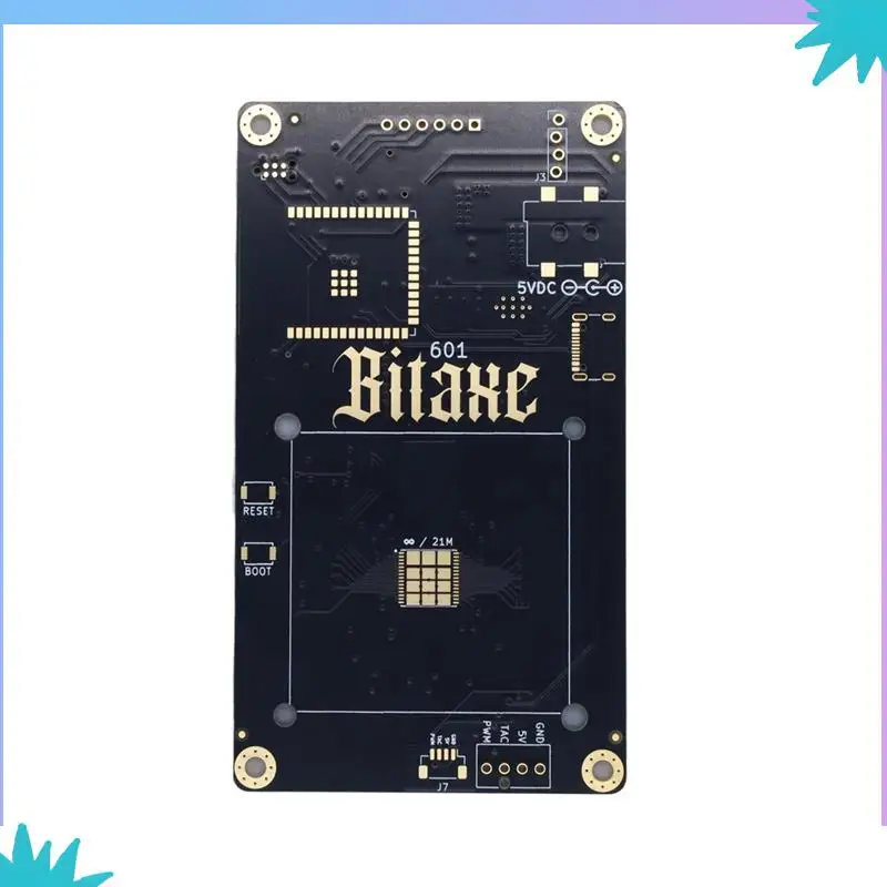 Позолоченная печатная плата ABZW для Bitaxe Gamma 601 Solo BTC Miner, только печатная плата
