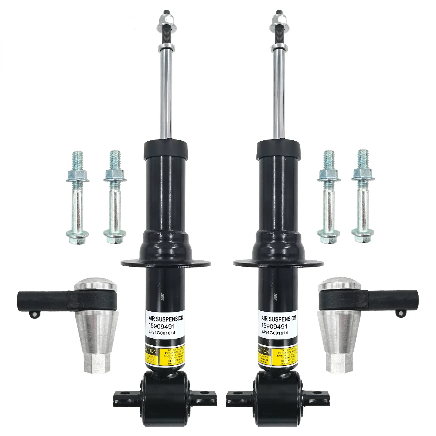 Pair Front Shock Absorber for GMC Yukon 1500 Cadillac Escalade Chevrolet Tahoe Avalanche Suburban with EBM 19209555 20810270