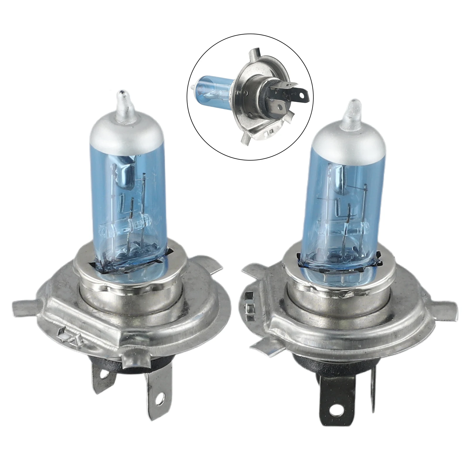 1500LM Headlight 6000K 9003 Bright Light Bulb Halogen Replacement UV-resistant White Xenon 12V 2pcs 55W Useful