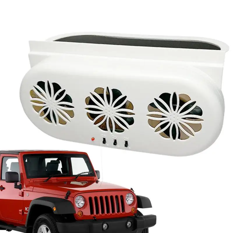 

Solar Powered Car Ventilator 2.5W Auto Window Air Vent Cooling Fan Energy Saving Air Purifiers Car Ventilator Summer Accessories