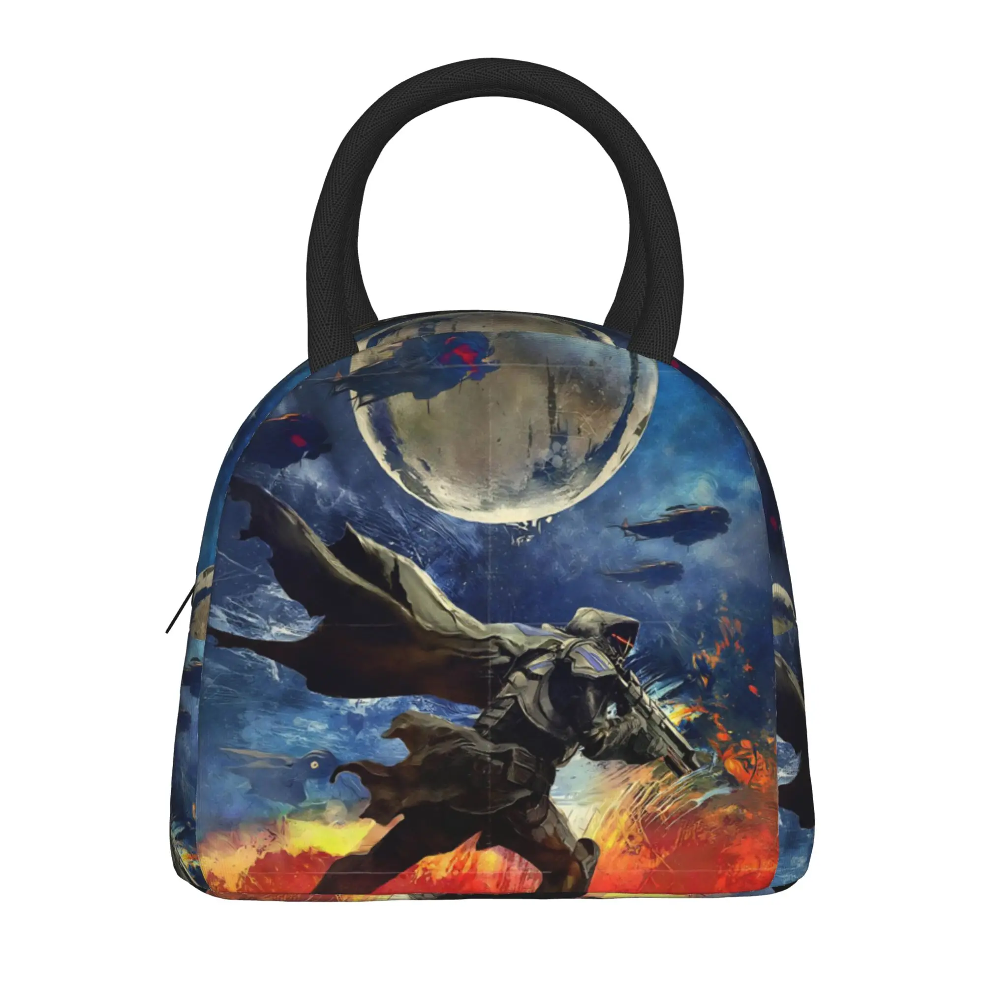 

Insulated Lunch Box Destiny 2 Games Merch Lunch Container Multifunction Cooler Thermal Bento Box For School