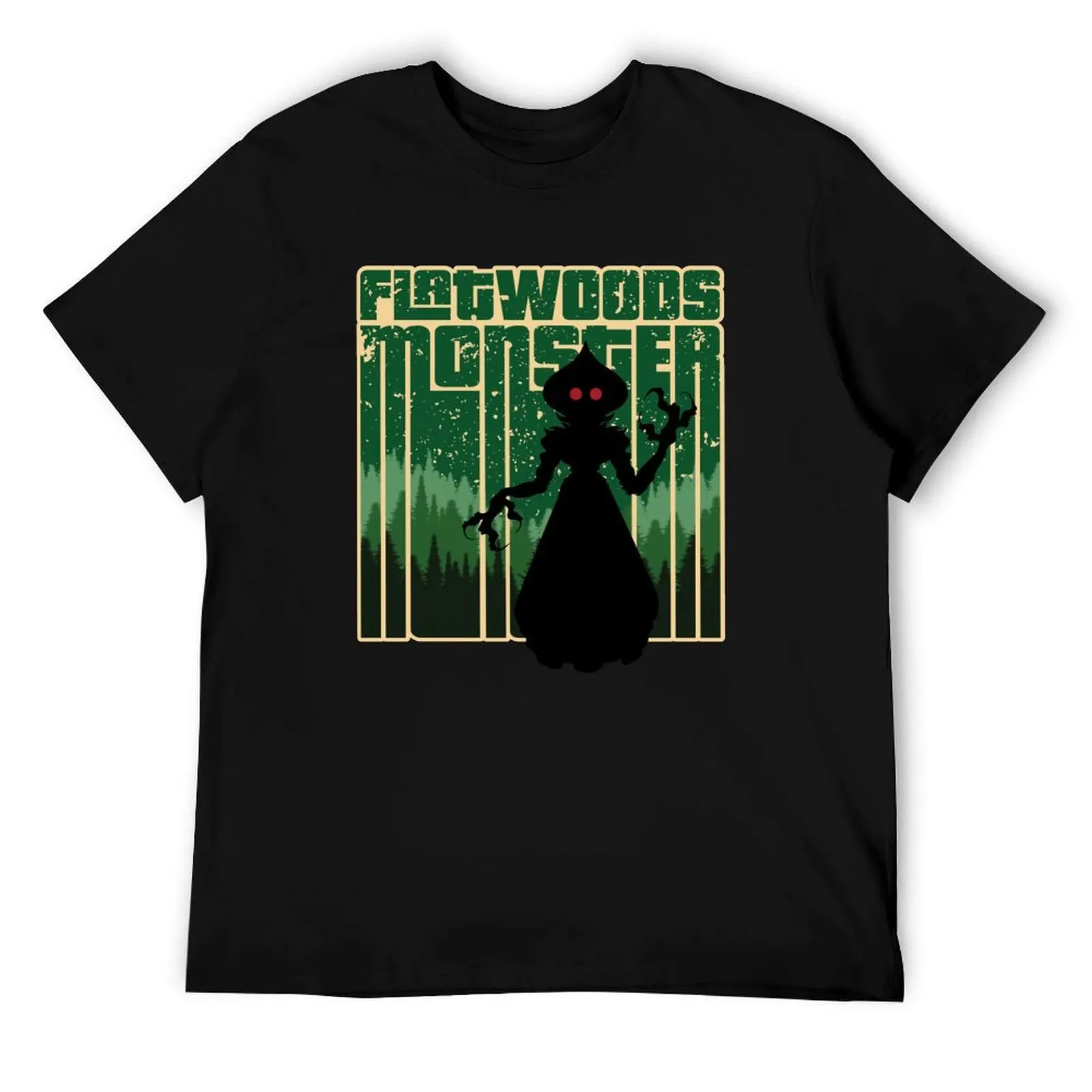

Retro Flatwoods Monster - Cool Vintage Cryptid Cartoon - Original Artwork T-Shirt man t shirt luxury T-Shirt