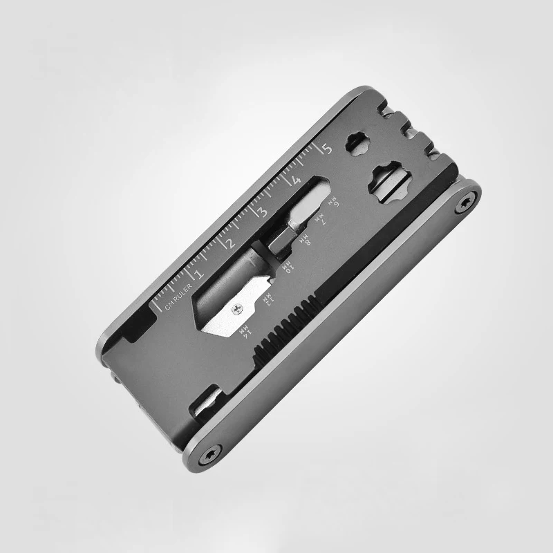 

Stainless Steel Bicycle Repair Outdoor Multifunctional Repair Tool Socket Set with Light Repair Tool Set