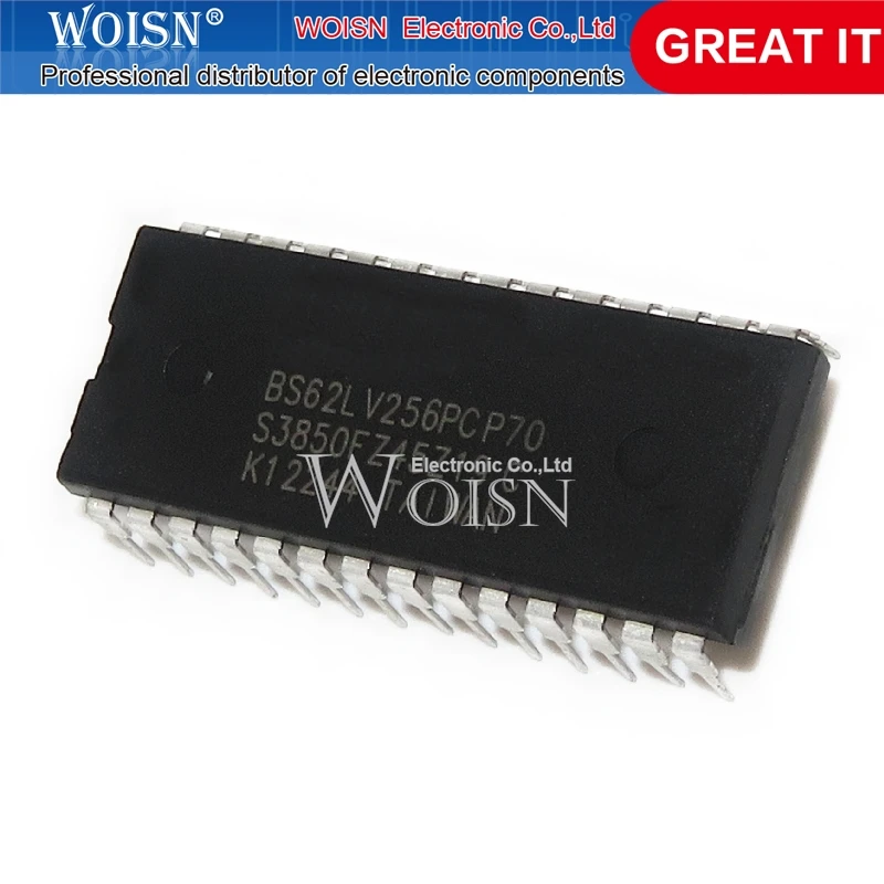 

10 шт. BS62LV256PCP70 BS62LV256 DIP-28