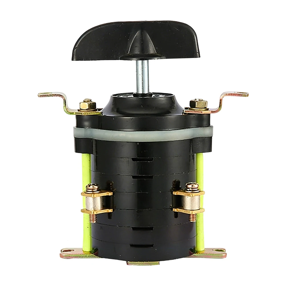 KDH Welding Gear Switch 25A 50A 220V to 380V Wooden Base Combination Switch Copper Contacts 115mm 140mm Height