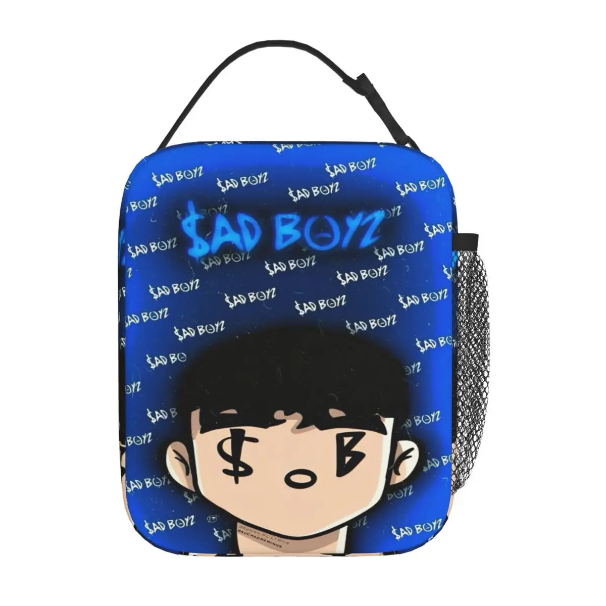 SAD BOYZ JUNIOR H 2024 Tour Merch Insulated Lunch Bags For Work Food Storage Bag Portable Cooler Thermal Lunch Boxes