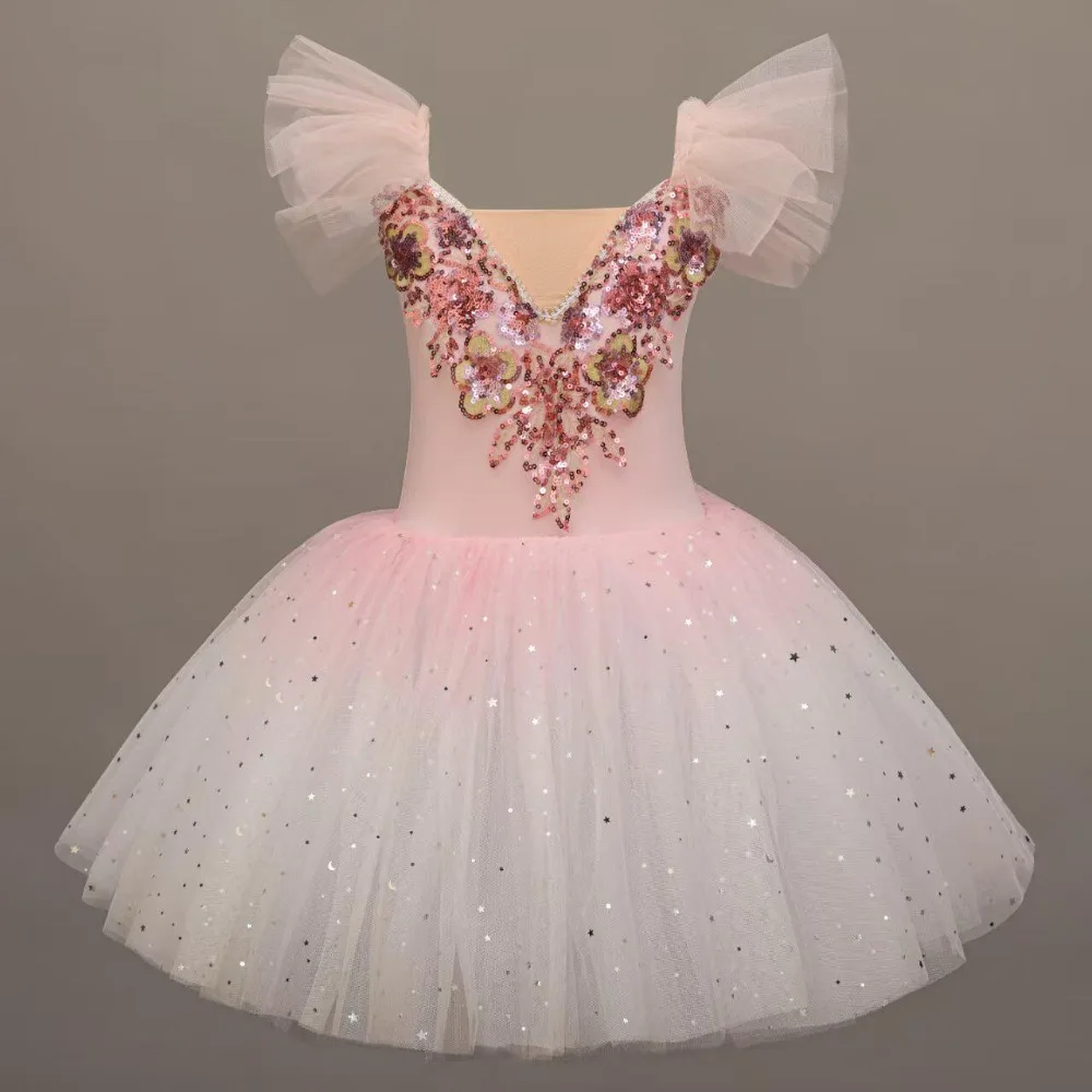 

Ballet Leotards for Girls Dress Dance Wear Performance Costume Competition Uniform Children Clothing Kids Clothes Children's Day