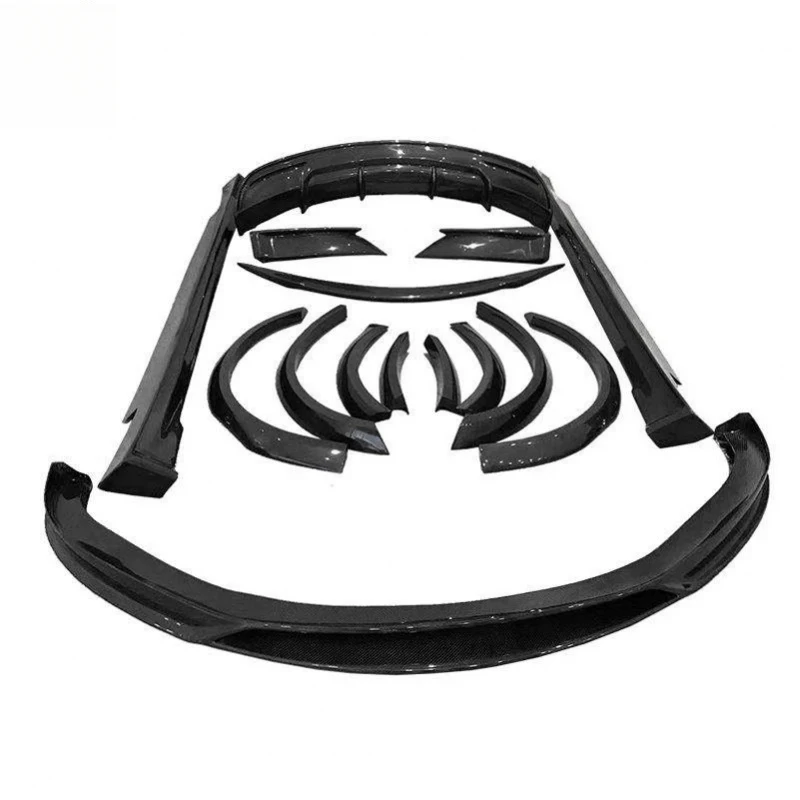 

Premium Car Accessories RZ-Style Widebody Kit - Full Set With Wide Fenders, Real Carbon Fiber Durable