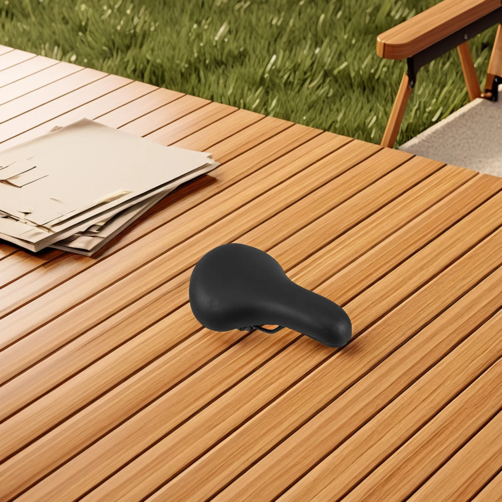 

Детская подушка для велосипедного сиденья, очень толстая, мягкая, универсальная, широкая, для балансировочных велосипедов, самокатов, детских велосипедов