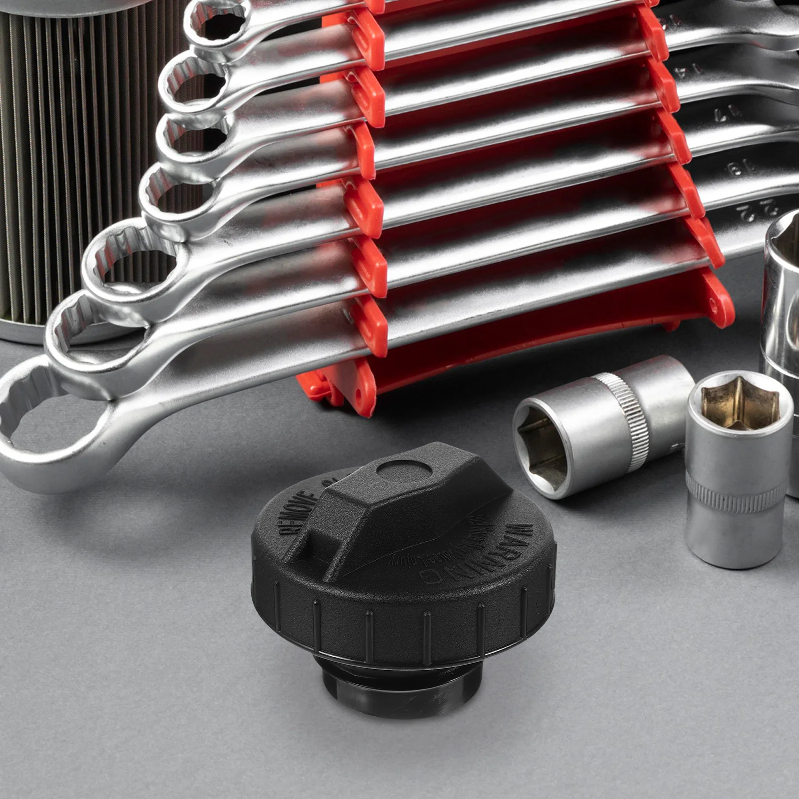 

Car Fuel Tank Cap Gas Caps Holder Plastic Chain Gasket Spout Replacement Kit Durable Waterproof Fits Various Models