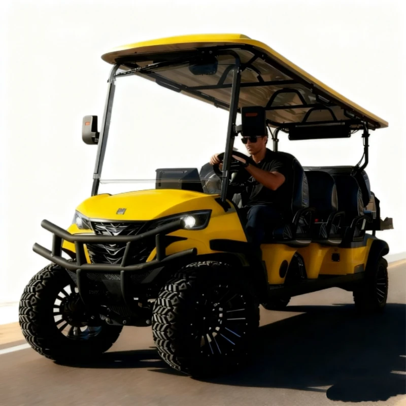 

2025 Новая тележка для гольфа 48 В 4WD MMC Custom Factory Direct Golf Cart
