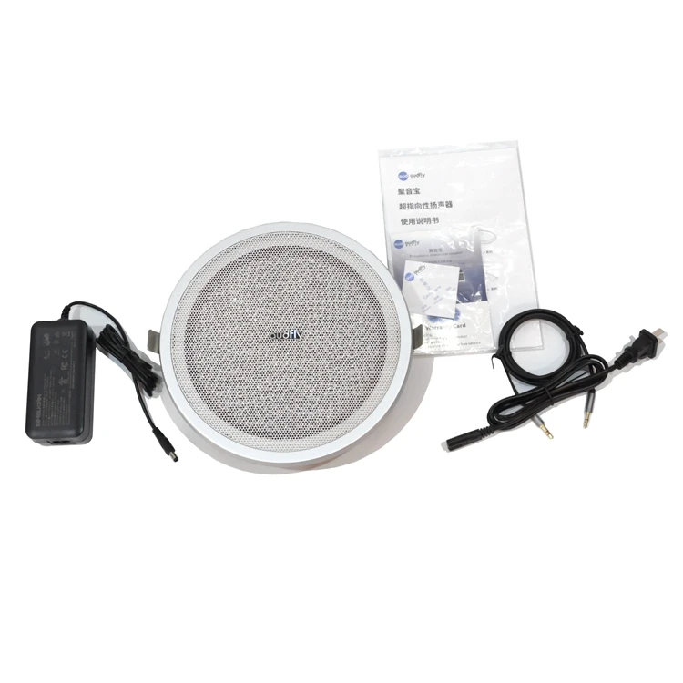 Super Directional Loudspeaker Amplifier Integrated Ceiling Mounted Ultrasonic Sound Speaker