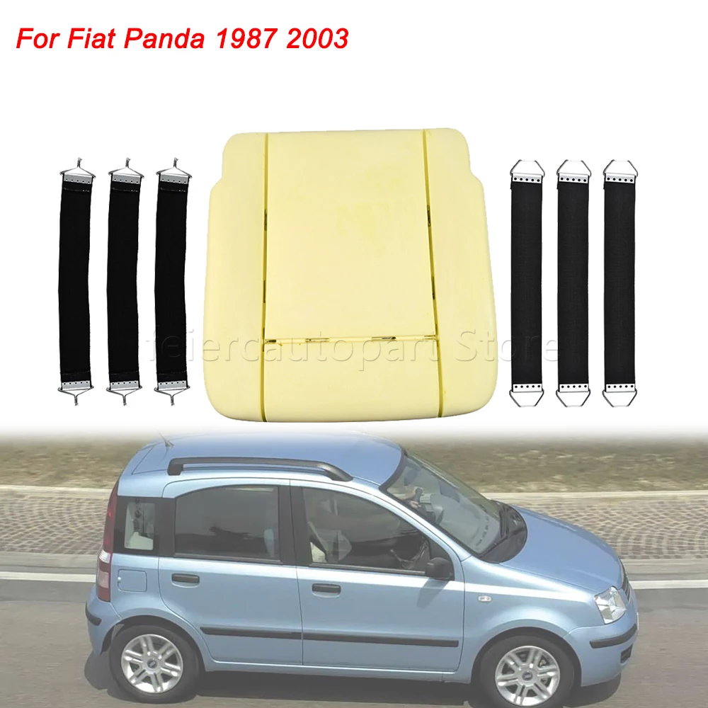 

Car Seat Padding and Seat Belt Set 6 Pieces For FIAT PANDA I° Series 1987/2003-