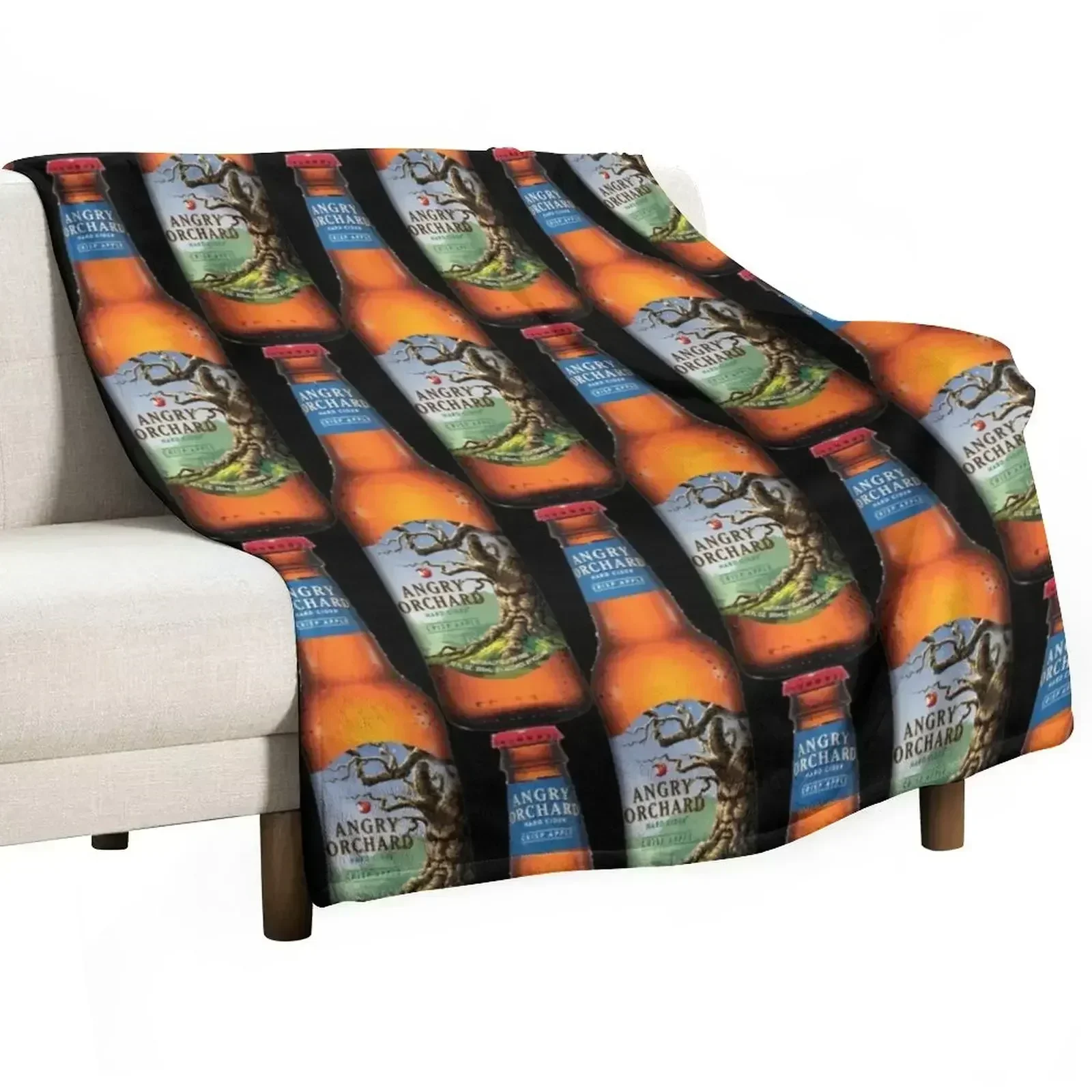 Angry Orchard - Hard Cider - Crisp Apple Throw Blanket Giant Sofa Sleeping Bag Blankets