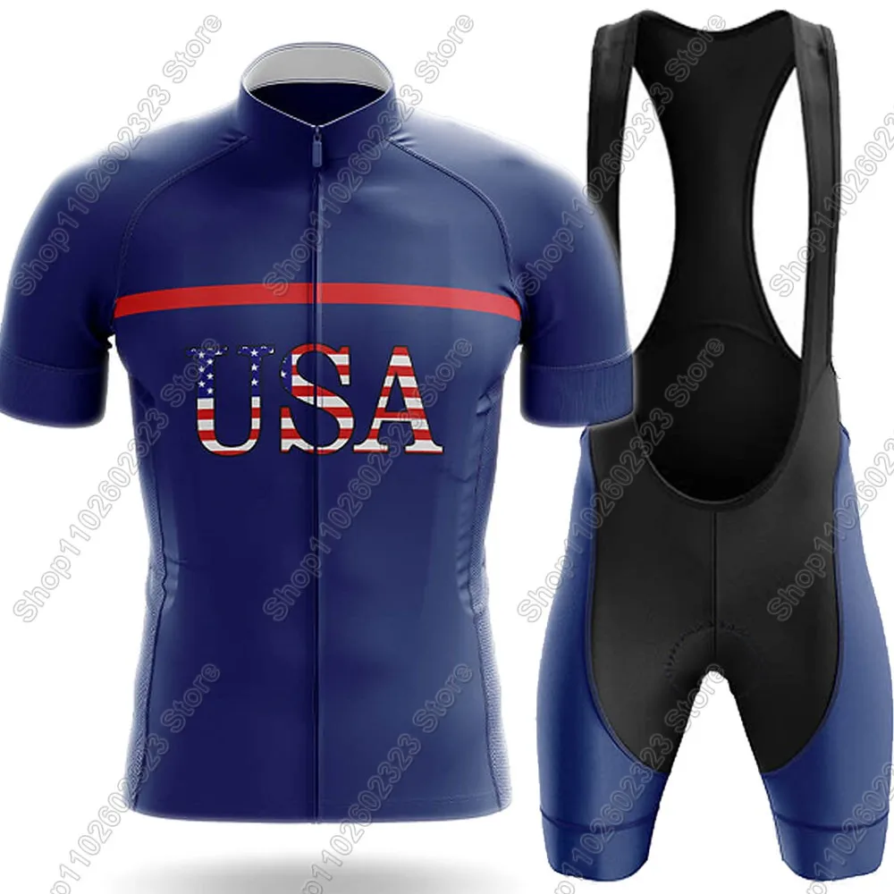 

Make-America-Great-Again Cycling Jersey 2025 Set Bicycle Clothing Road Bike Shirts Suit Bicycle Bib Shorts MTB Ropa Maillot