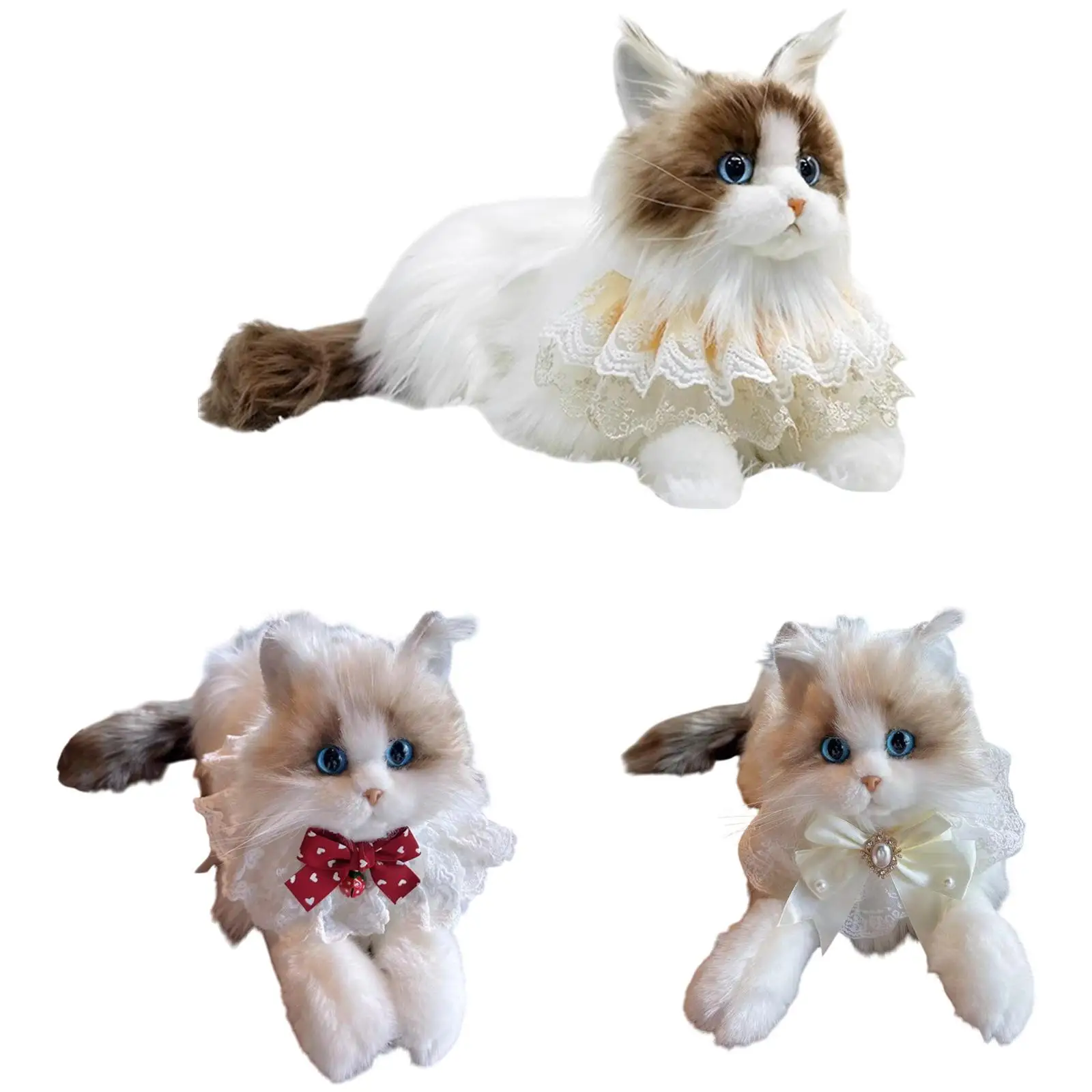 

Рэгдолл, мягкая игрушка для котенка, игрушка-компаньон, кукла-кошка для детей, любителей кошек
