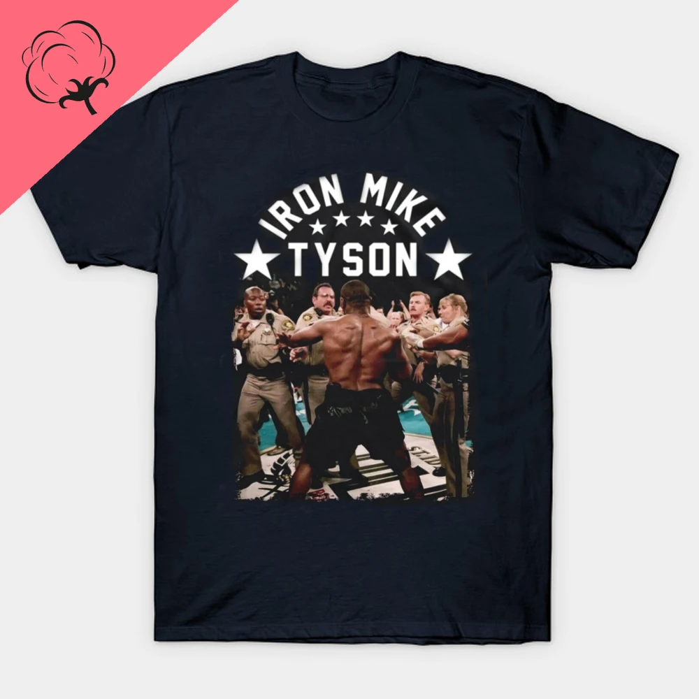 الجميع لديه خطة مثقوبة في الفم. مايك تايسون تي شيرت الصيف قصيرة الأكمام س الرقبة الرجال تي شيرت جديد XS-3XL