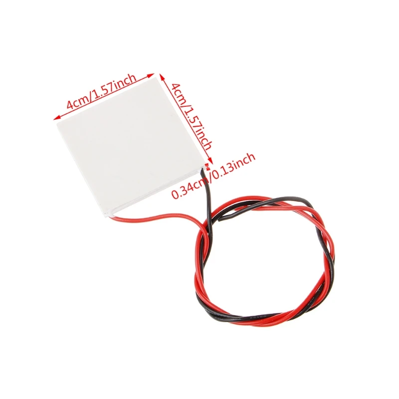 High Temperature Thermoelectric Power Generator Peltier TEG Module 40x40mm