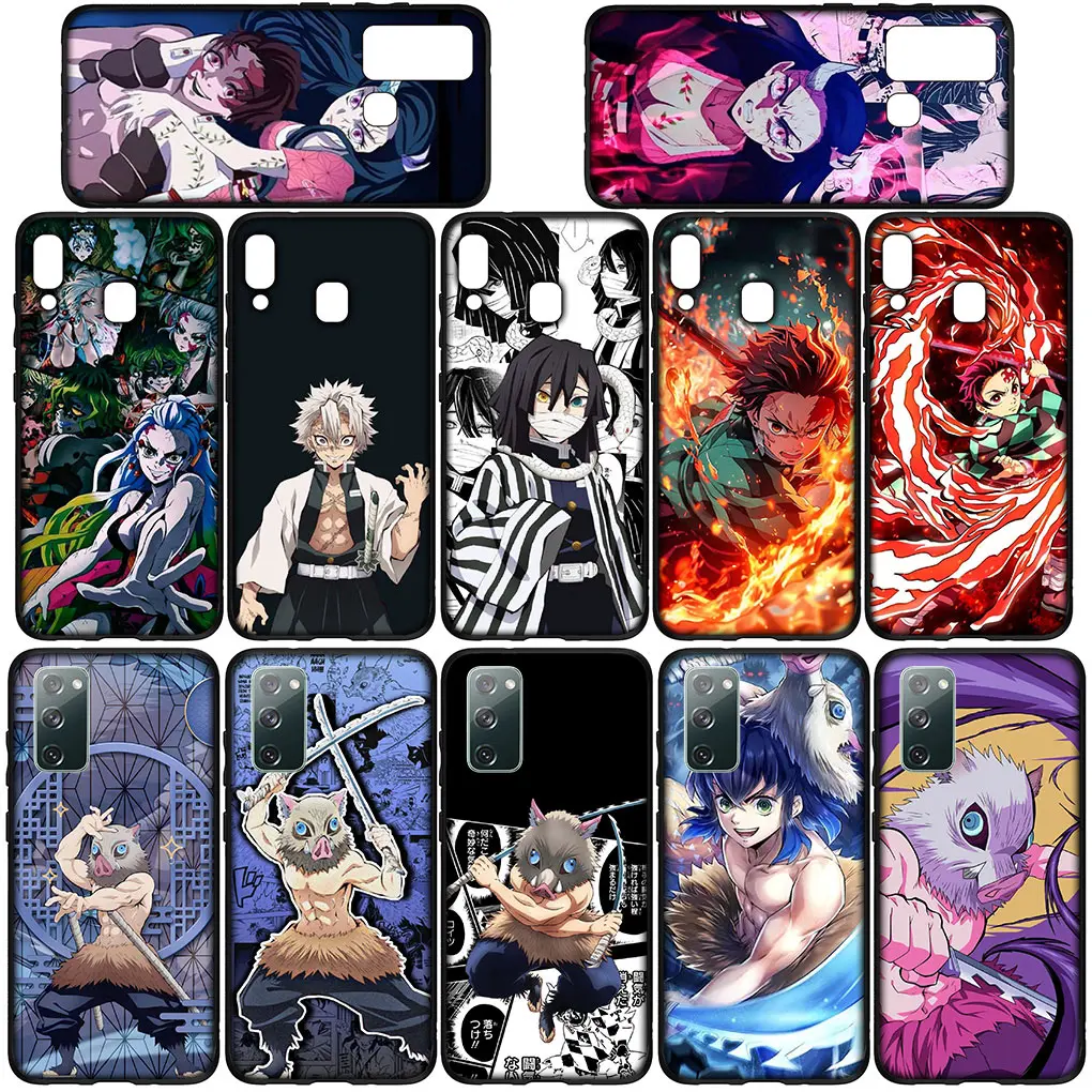 Daki Inosuke Demon Slayer Nezuko Tanjirou Phone Cover Case for Motorola Moto E32 G30 G50 G60 G40 G51 G52 G41 G42 G22 G71 E7 G100