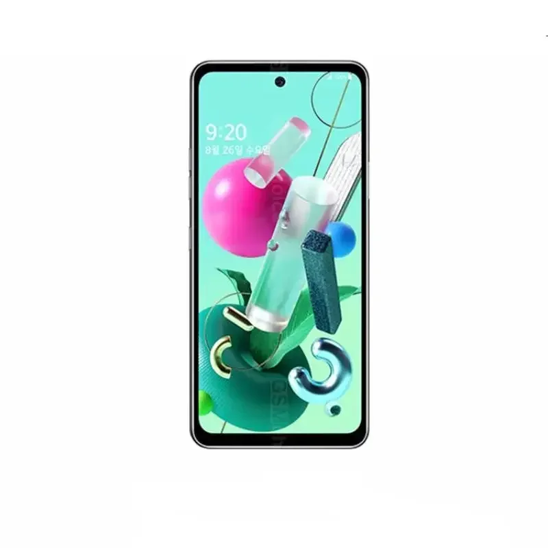 هاتف LG Q92 الذكي Snapdragon 765g شاشة 6.7 بوصة LCD 4000mAh 48MP + 32MP كاميرا نظام جوجل 4g/5g هاتف مستعمل