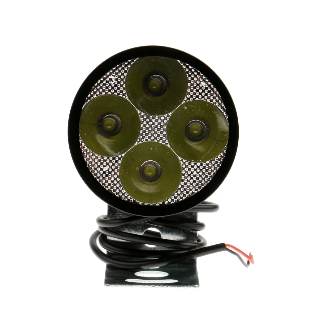 

Waterproof Motorcycle Headlight Aluminium LED Spot Light High Lumen for Scooter E-bike Bicycle Front