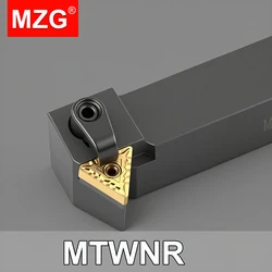 MZG MTWNR2020 MTWNR2525 External Turning Tool Holder For TNMG TNMA TNGG Carbide Insert Lathe Cutter Cutting Tool MTWNR MTWNL