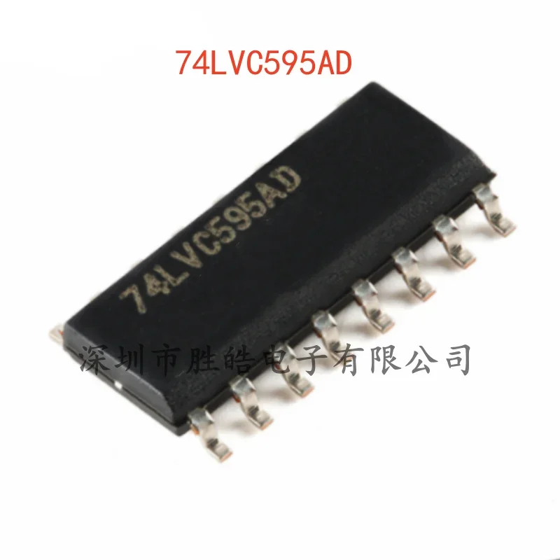 

(10PCS) NEW 74LVC595AD , 118 8-Bit Serialoutput Shift Register Tri-State SOIC-16 74LVC595AD Integrated Circuit