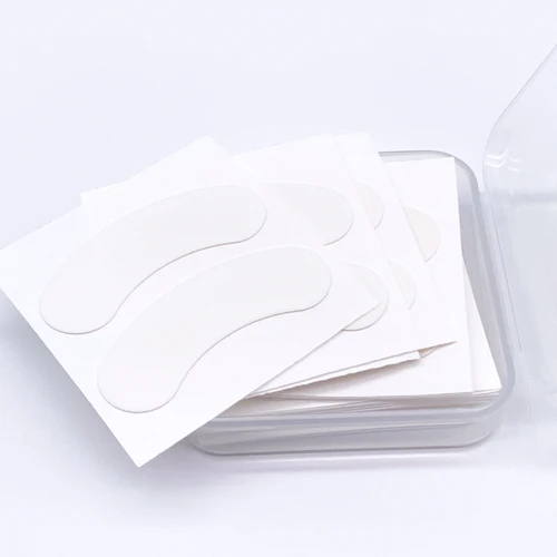 Imagen 2 del producto YGirlash-almohadilla ocular de espuma, Micro parches de pestañas indoloros, cinta de pestañas fácil de quitar debajo de la almohadilla de pestañas, parche con logotipo propio