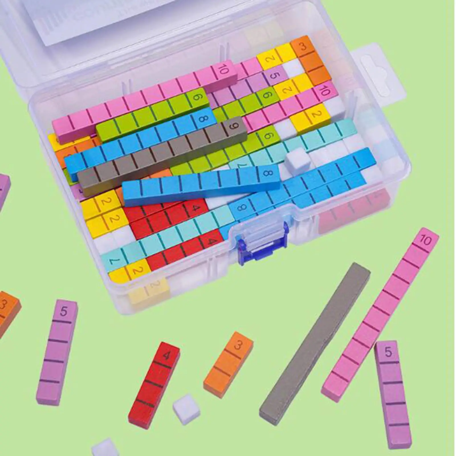 Numerieke staven Wiskunde Vroeg leren Materiaal voor kinderen Jongens Meisjes Kleuterschool