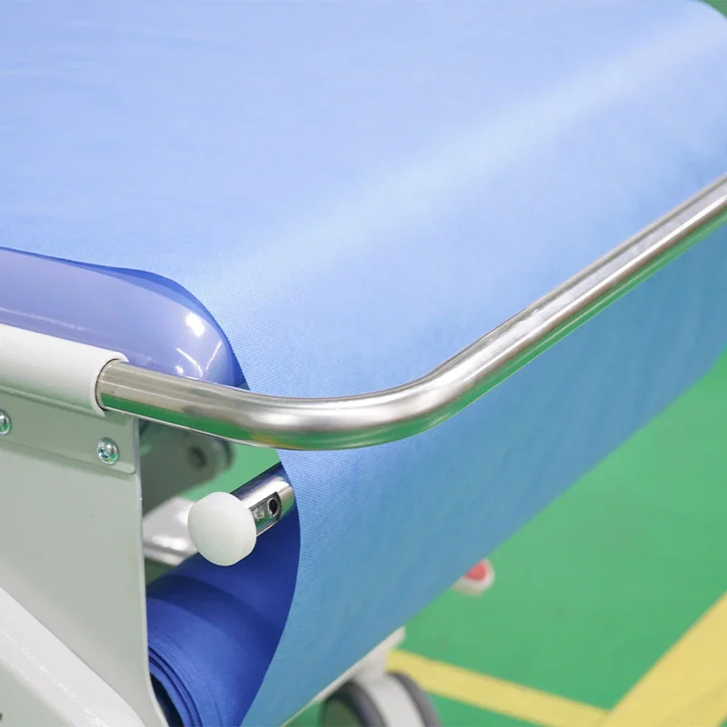 Electric Multifunctional Ultrasound Examination Table Automatic Paper Change Function Hip Adjustment Examination Couch Table