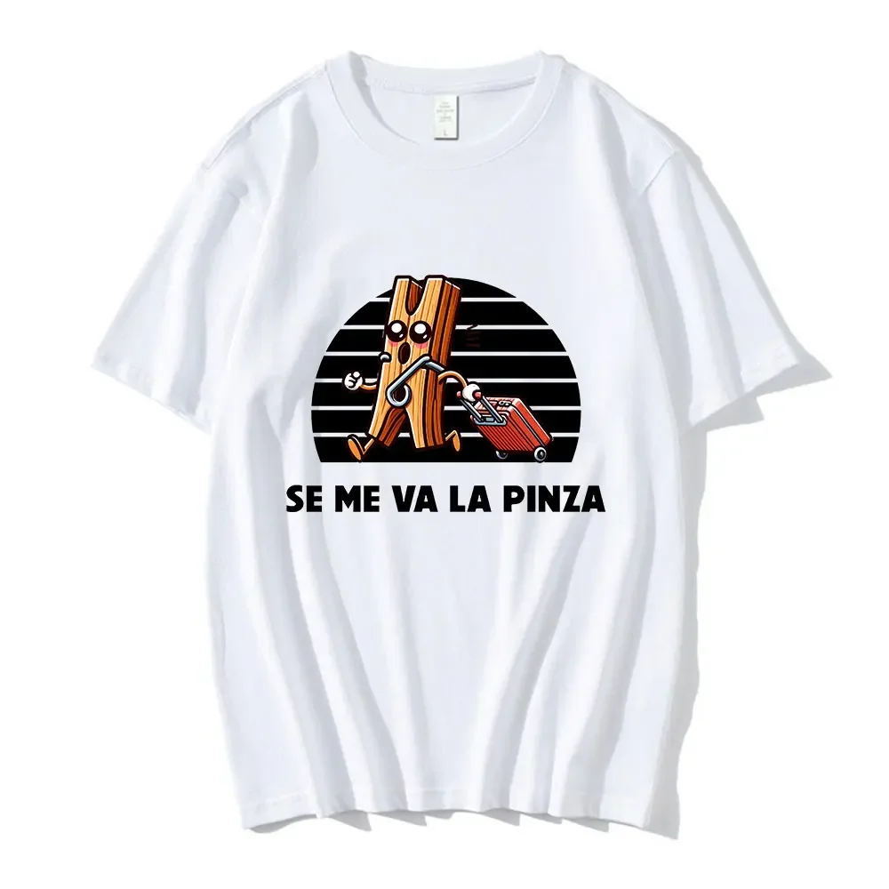 Se Me Va La Pinza T-shirt Funny Spanish Jokes T-shirts Men Women Clothing Cotton Casual Harajuku Short Sleeve Oversized T Shirts