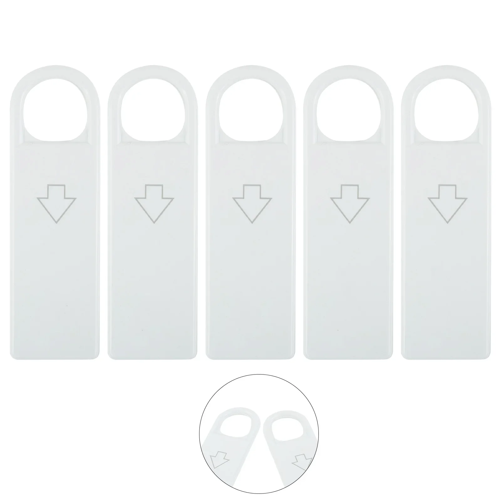 High Quality Insert Key Switch Key Replacement Useful Kits Magnetic Card Parts Reliable Sturdy White Accessories