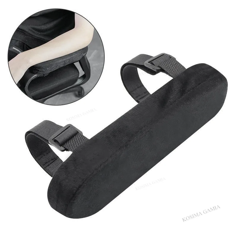 Chair Armrest Cushions Elbow Pillow Pressure Relief Office Chair Gaming Chair Armrest with Memory Foam Armrest Pads image 5