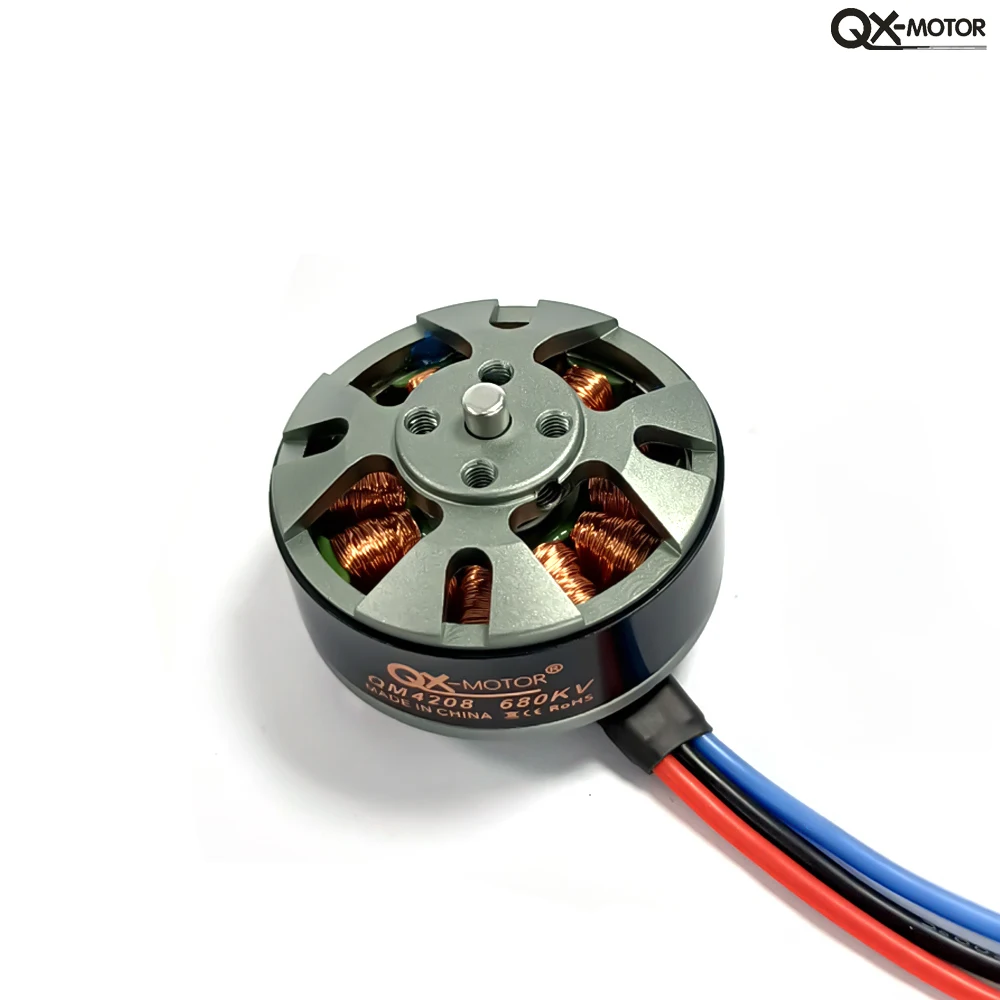 QX-MOTOR QM4208 3508 ブラシレスモーター 380KV 680KV RC マルチローターヘリコプター Quadcopter 多軸ドローン固定翼部品用