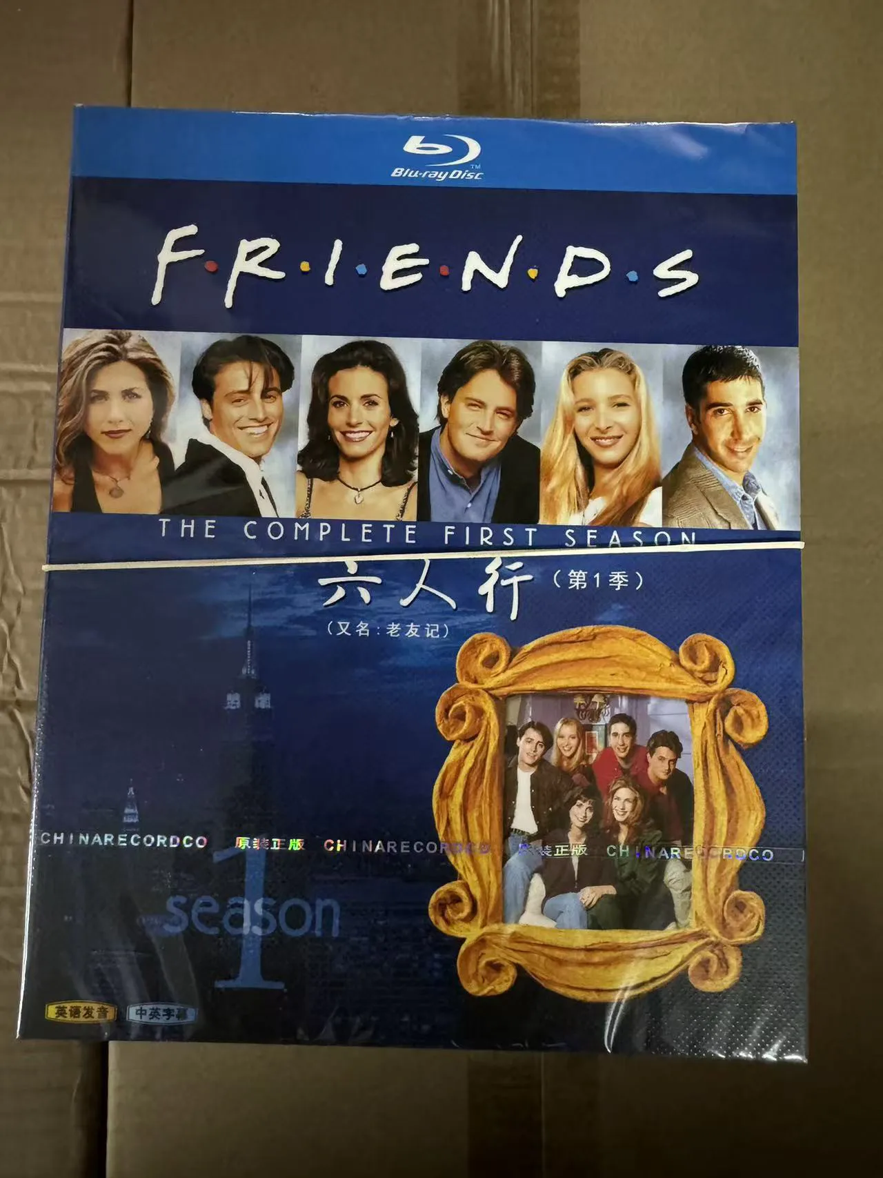 

Коллекционный набор Blu-ray дисков BD: Friends, сезоны 1-10, полное собрание из 20 дисков, американский классический ситком