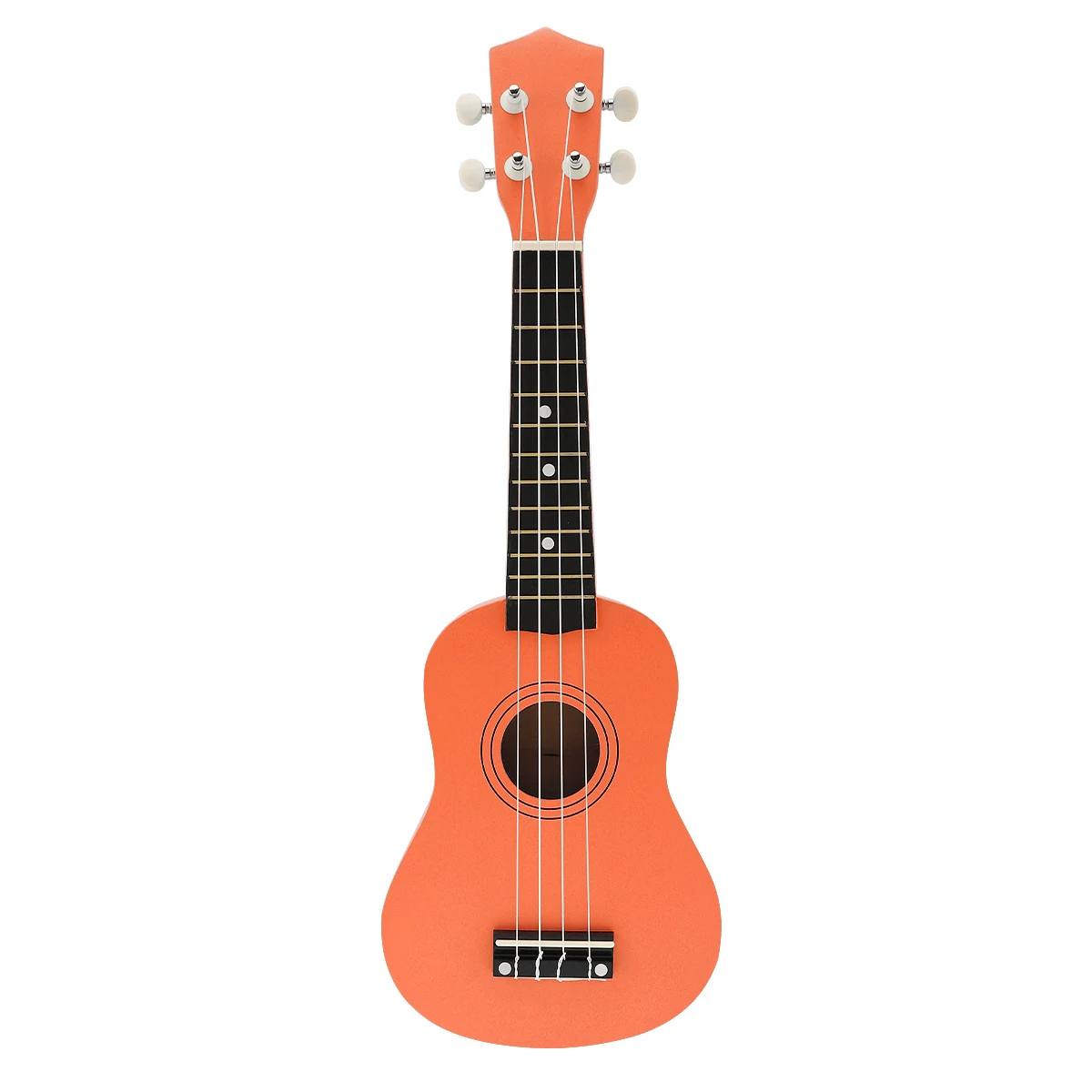Ukulele 21 Inch Soprano Basswood Pure Color Professional Ukelele 4 Strings Pure Tone Musical Instrument Guitar  Accessories