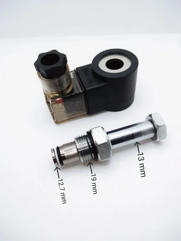 DHF08-221 Normally Open Solenoid Valve Hydraulic Cartridge Type Two-position Two-Way SV08-21 Relief Valve Reversing Valve