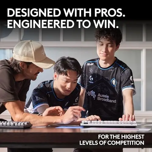 Logitech G PRO X TKL LIGHTSPEED Wireless Gaming Keyboard, Ultra-Portable Tenkeyless Design, LIGHTSYNC RGB, PBT keycaps