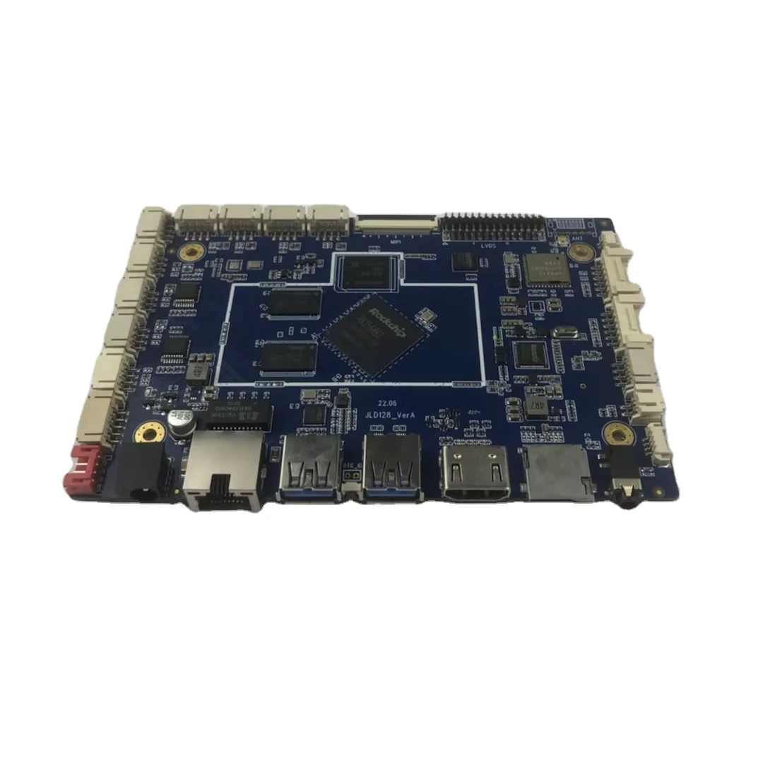 Android 12 RK 3568 Embedded Moederbord Wifi BT EDP MIPI 2.0 GHz Mobiele Printplaat Android Moederbord Voor LCD Digital Signage