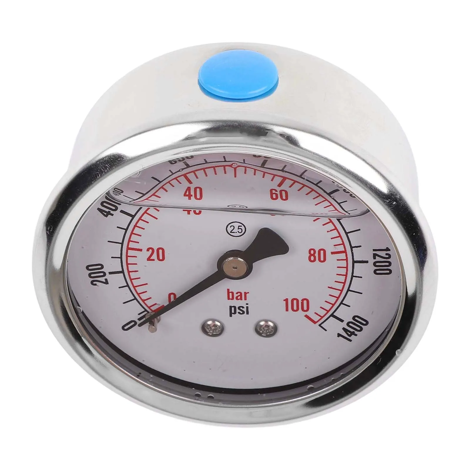 

Dual Scale Gauge Pressure Gauge 60mm Hydraulic Pressure Testing Tool Pneumatic Applications Robust Brass Connector