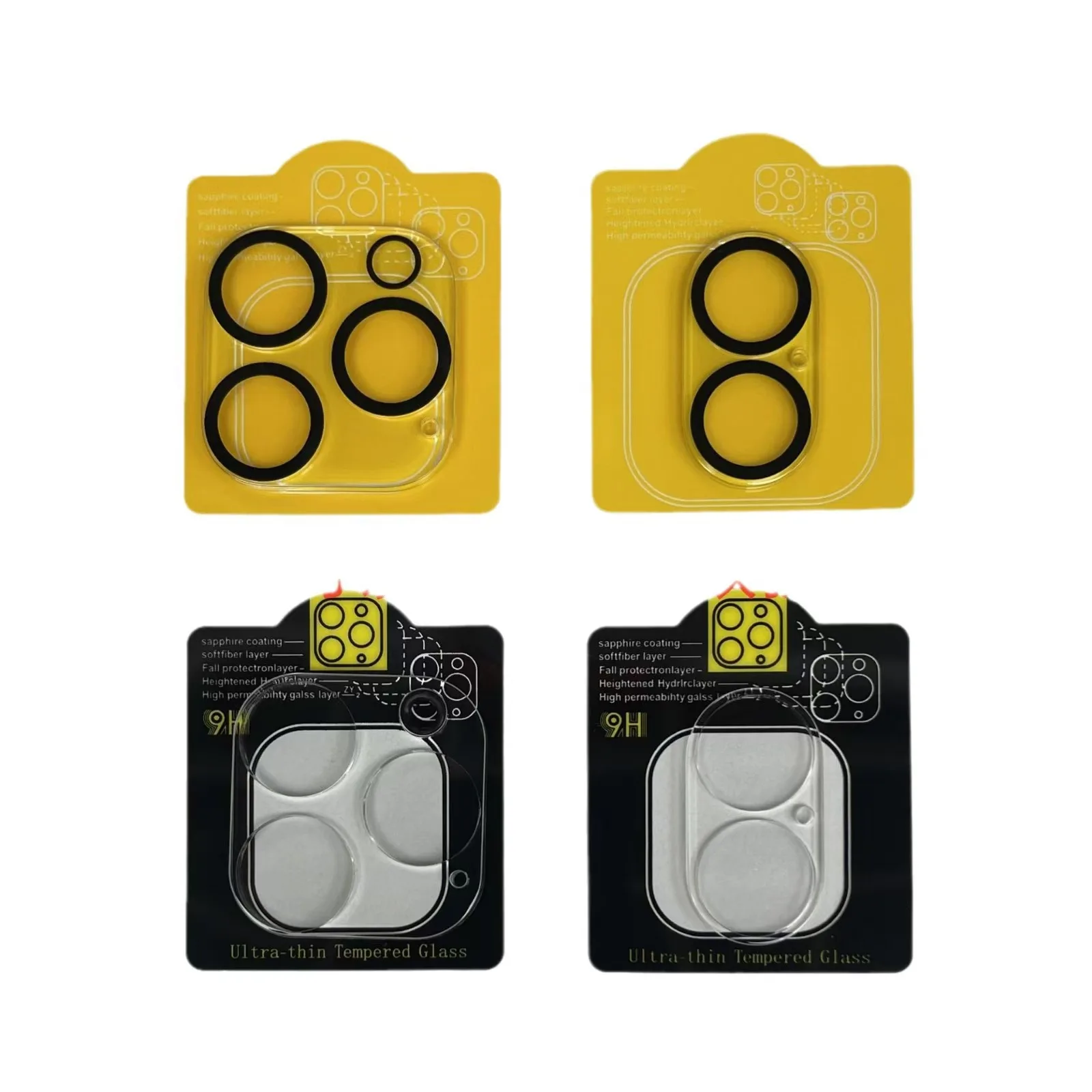 9H Clear Bulb Free Easy Installation Tray Applicator Phone Screen Protector Film for iPhone 12 13 14 15 16 16E Pro Max Plus