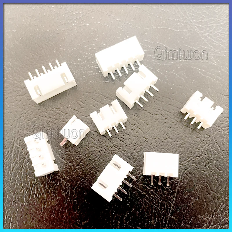 50pcs XH2.54 2/3/4/5/6/7/8/9/10/11/12/13/14/15/16pin JST Connector plug Male, Female, Crimps