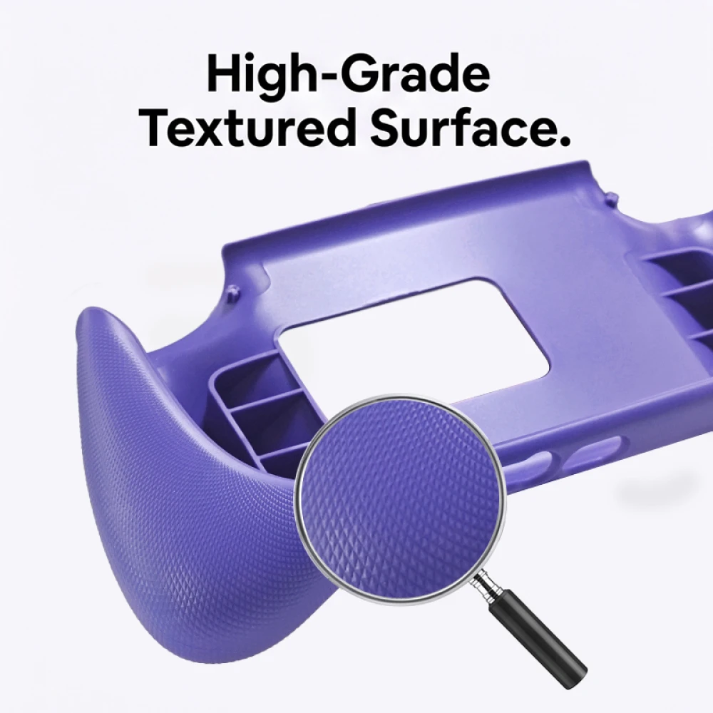Hand Grip Cover Case for Retroid Pocket Nova, Enhance Hand Feel Handle Modified Grip Stand Holder Protective Shell